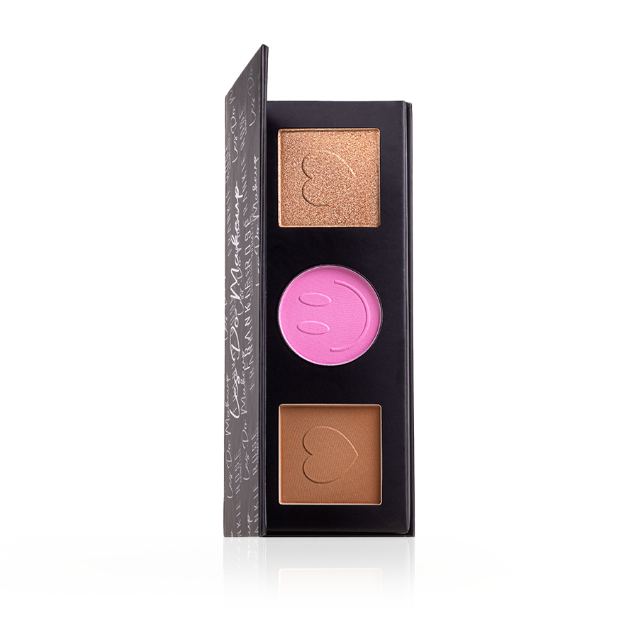 Lesdomakeup 3 Shade Palette – Frankie Rose Cosmetics