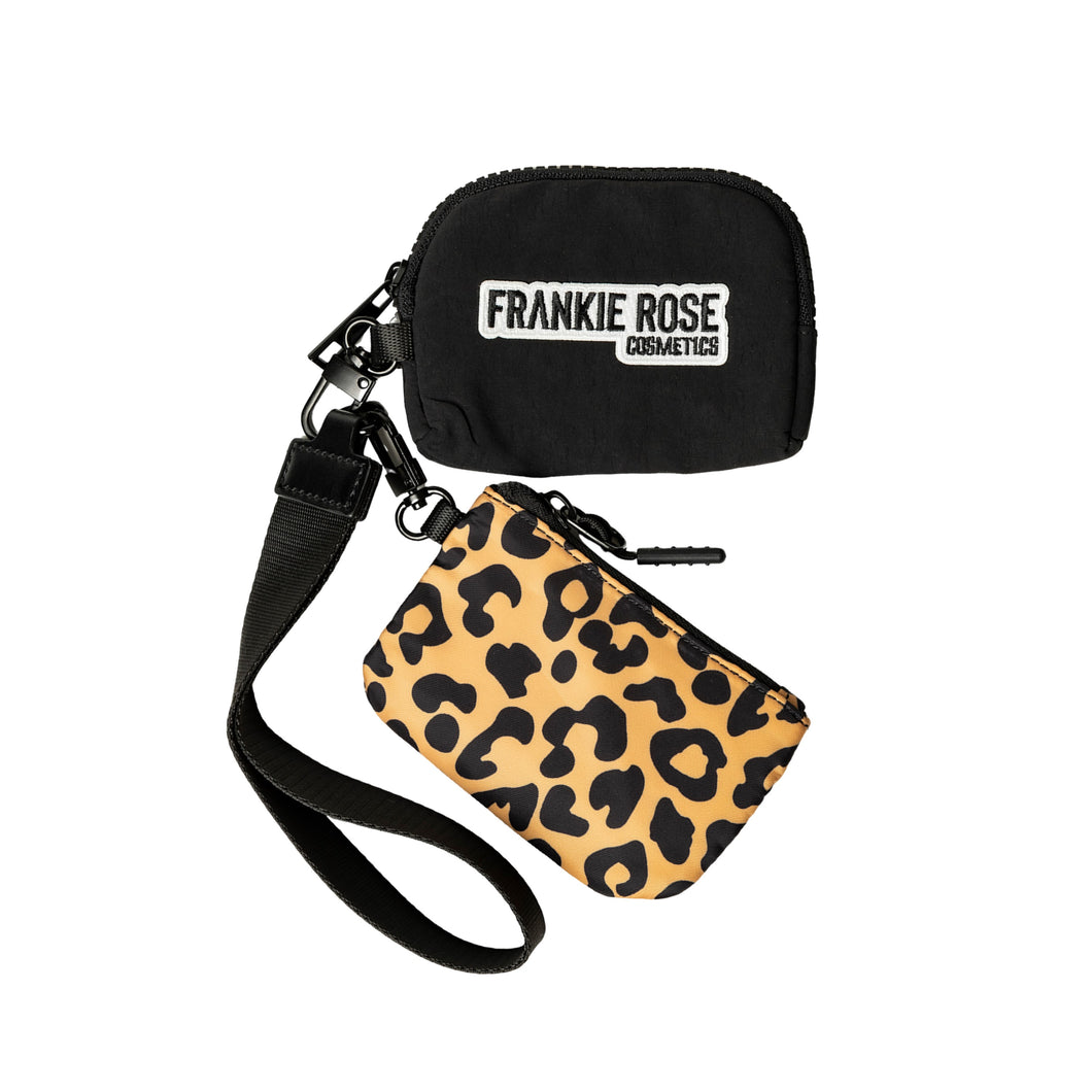 Leopard Wristlet