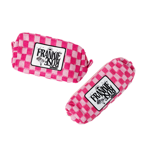 Pink Checkered Frankie Bag Duo