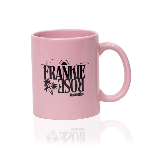 FR Pink Ceramic Coffee Mug